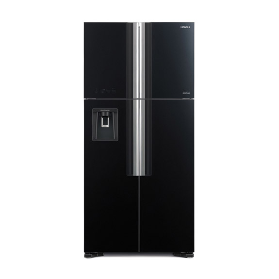 Buy Hitachi Side by Side refrigerator 4 Door H-R-W660PUC7 (GBK