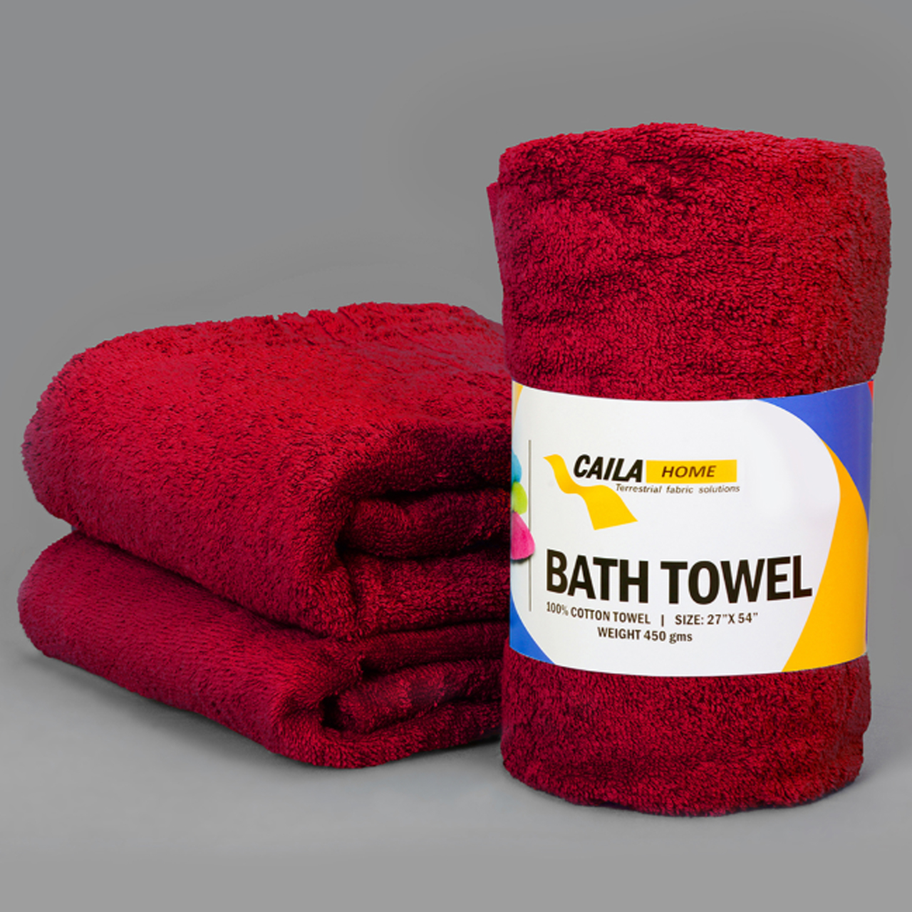 Caila - Quick Dry Towel - 27’’X54’’ (Red Current)