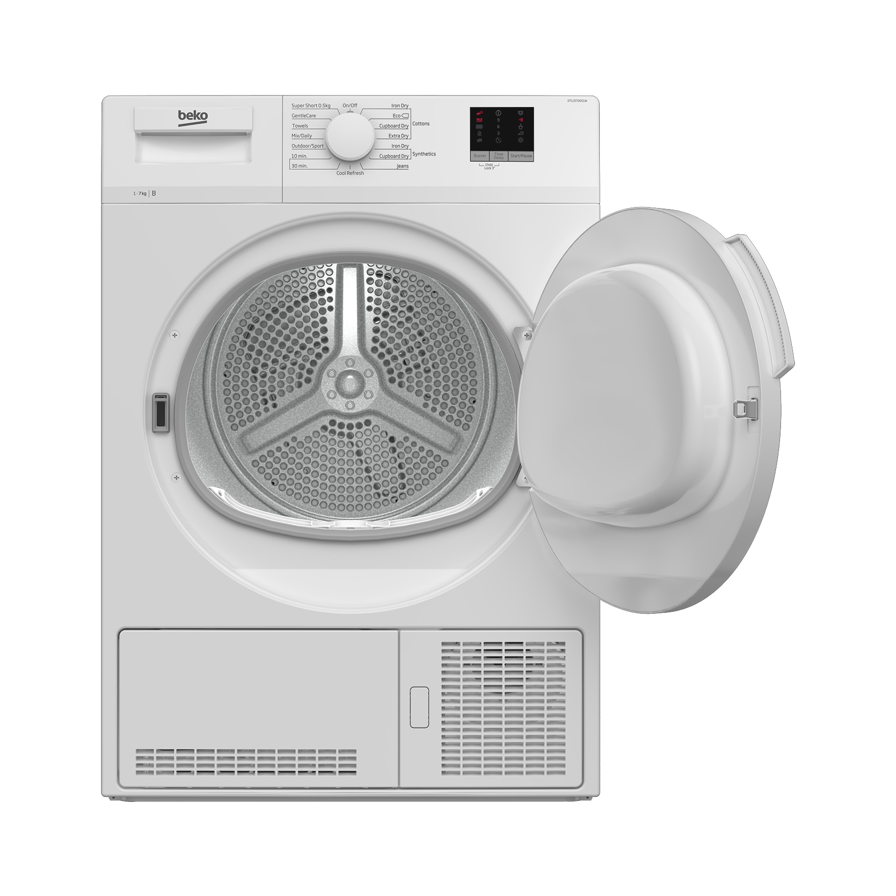 Beko Dryer DTLCE70051W - 7 KG