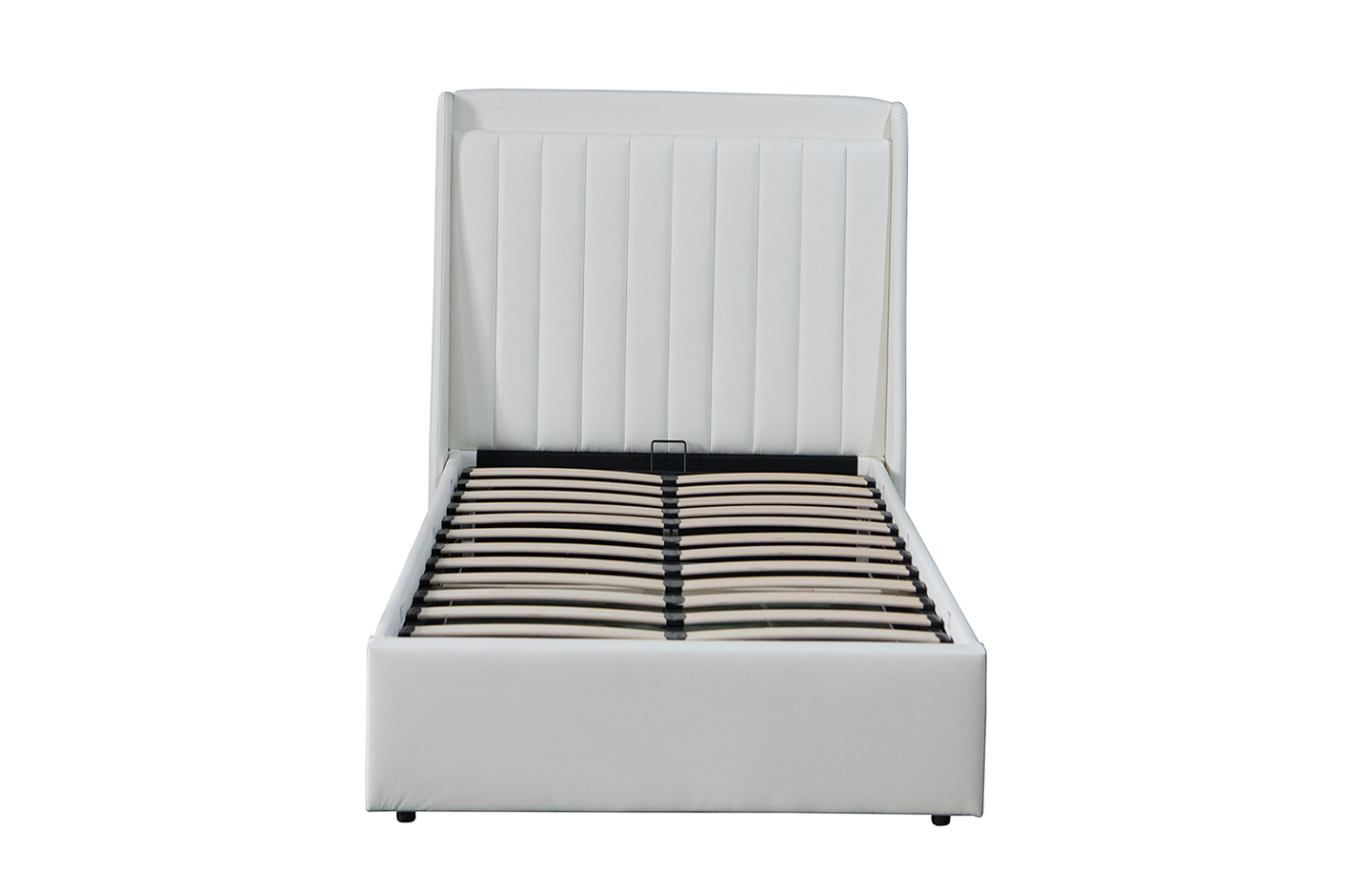 Double size storage bed - PU White ( 5362G )