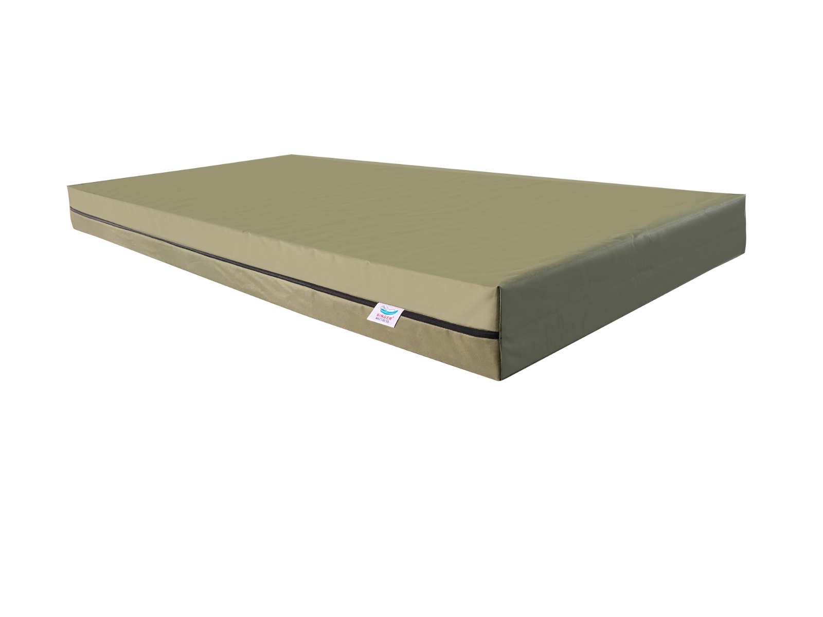 SINGLE - 3ft x 6.3ft x 6'' - High Density Foam Mattress ( Rollable )