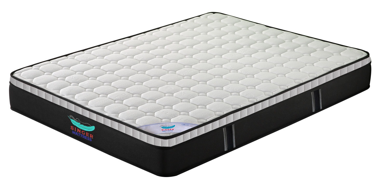 QUEEN - 5ft x 6.6ft x 10'' - Pocket Spring Mattress ( Rollable )