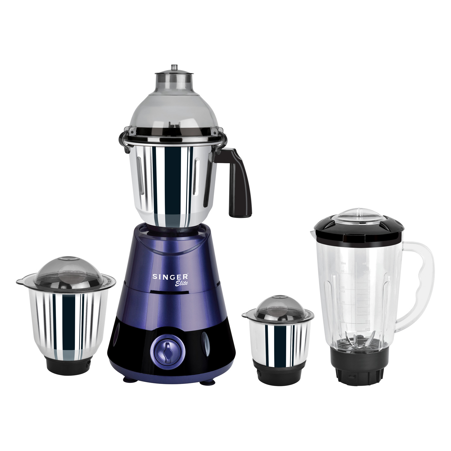 Singer Wet And Dry Grinder 4 Jars 650W - KA-ELITE-N