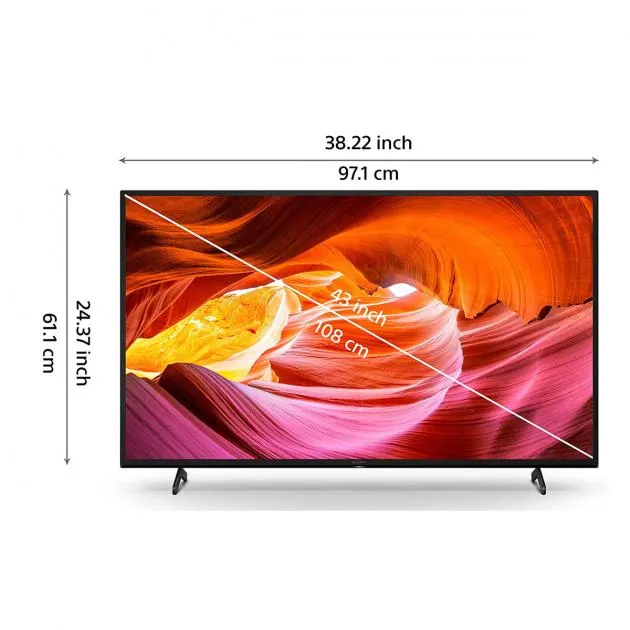 SONY 43X75K 4K UHD HDR SMART GOOGLE TV