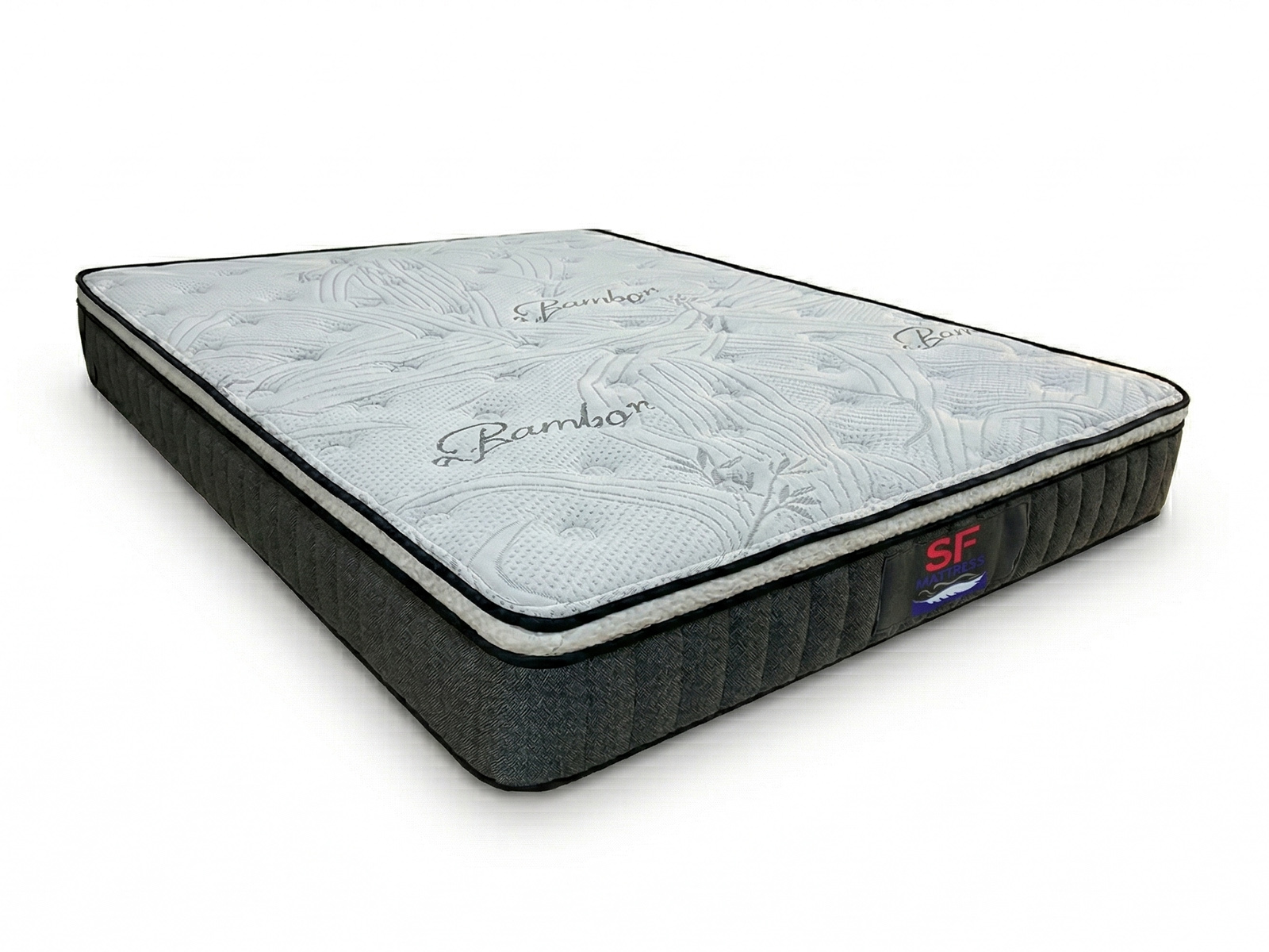 QUEEN - 5ft x 6.3ft x 12'' - Pocket Spring Mattress ( Rollable )