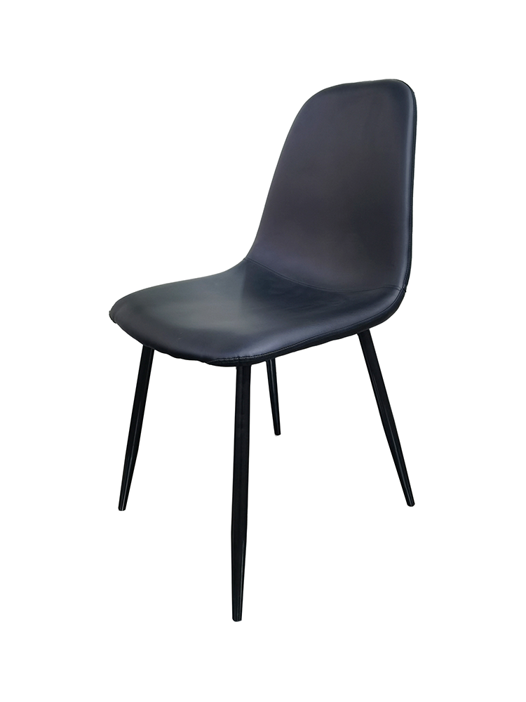 Dining Chair FDC-2 - Black ( Black Legs )