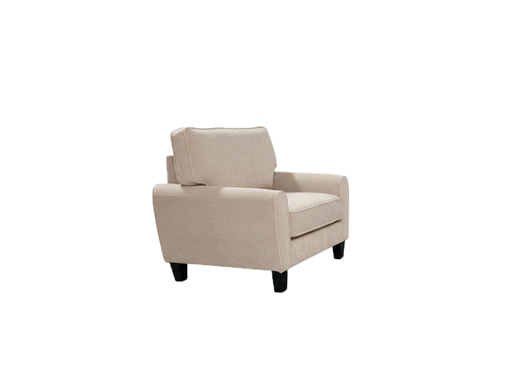 1 Seater LOTUS Sofa - Fabric Beige (9055)