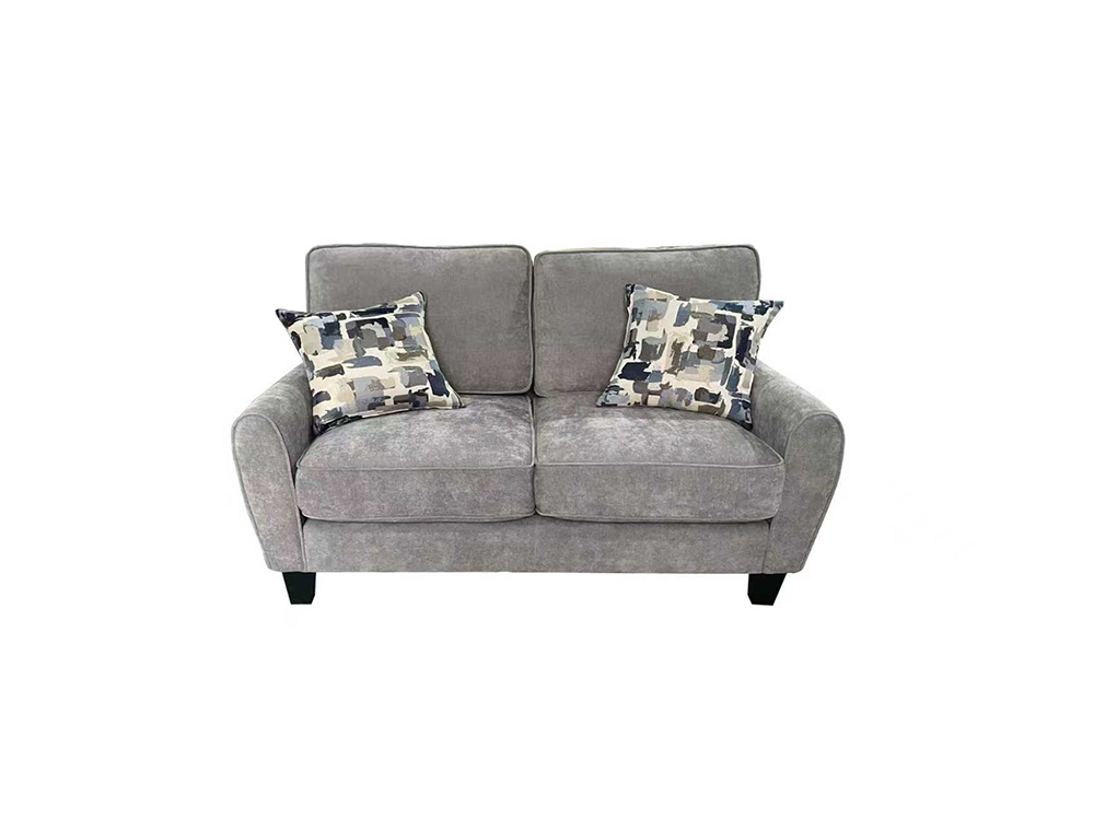 2 Seater LOTUS Sofa - Fabric Grey (9055)