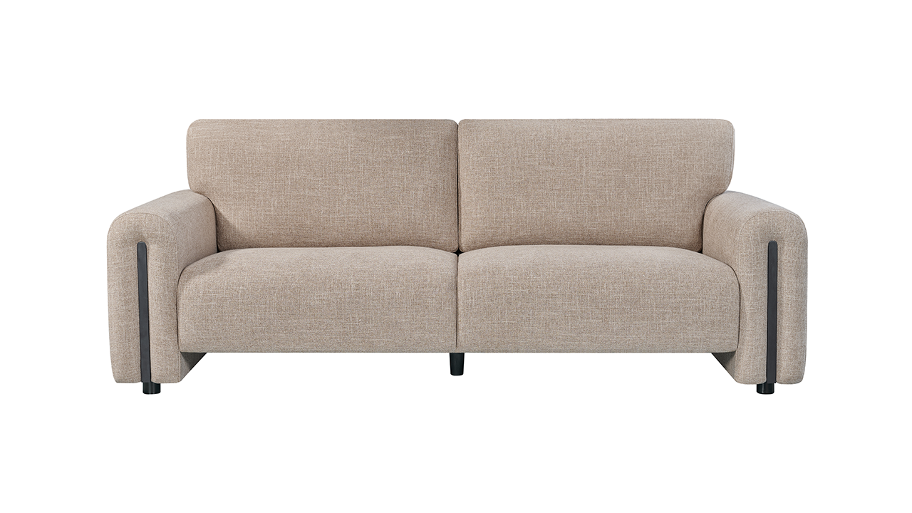 3 Seater Casper Sofa MK-6252 - Light Brown