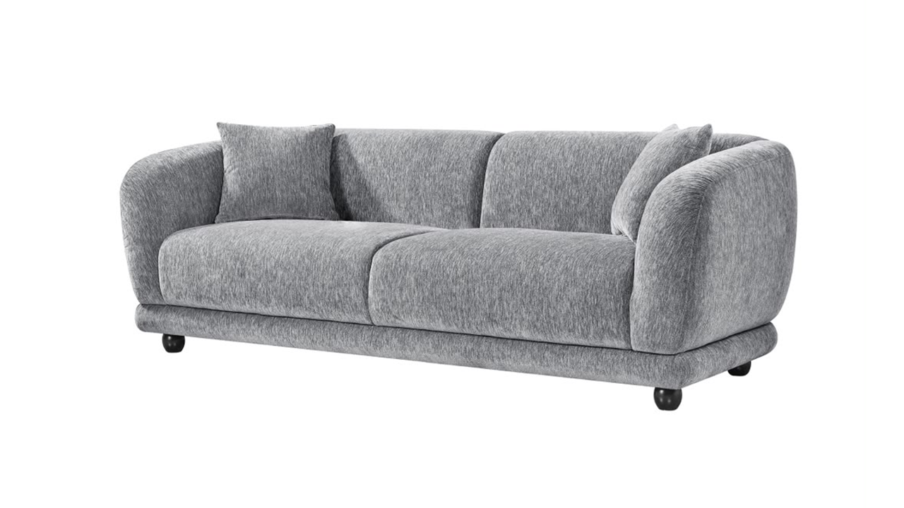 3 Seater Regent Sofa MK-6257 - Grey