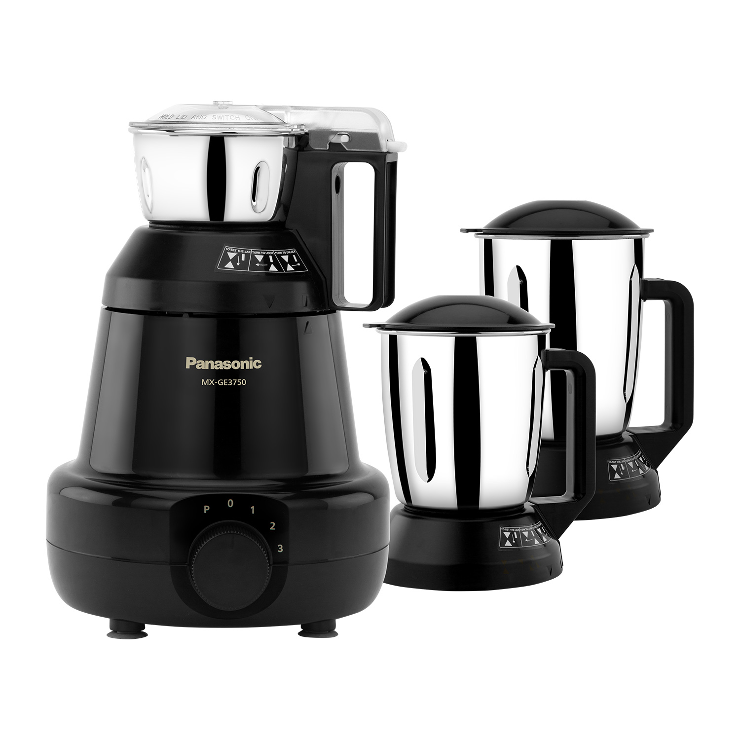 Panasonic Value Series 3 Jar Mixer Grinder MX-GE3750 - 750W