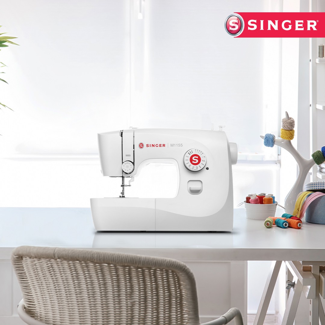 Singer Portable Sewing Machine (M1155) - 16 Built In Stiches