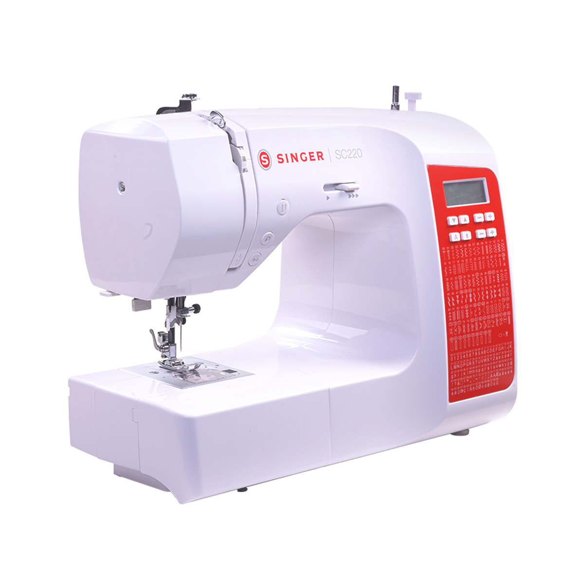 Singer Sewing Machine Portable, 200 Built In Stiches (SC220)