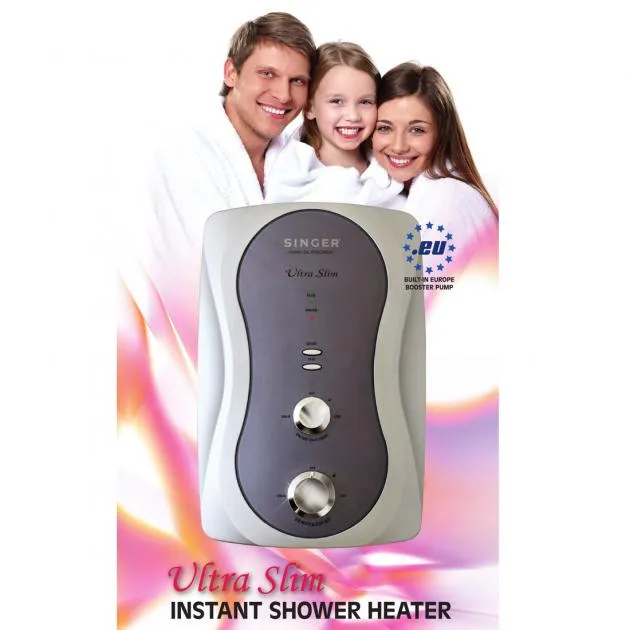 INSTANT SHOWER HEATERS-WITH PRESSURE PUMP 3.5kW, 220 V