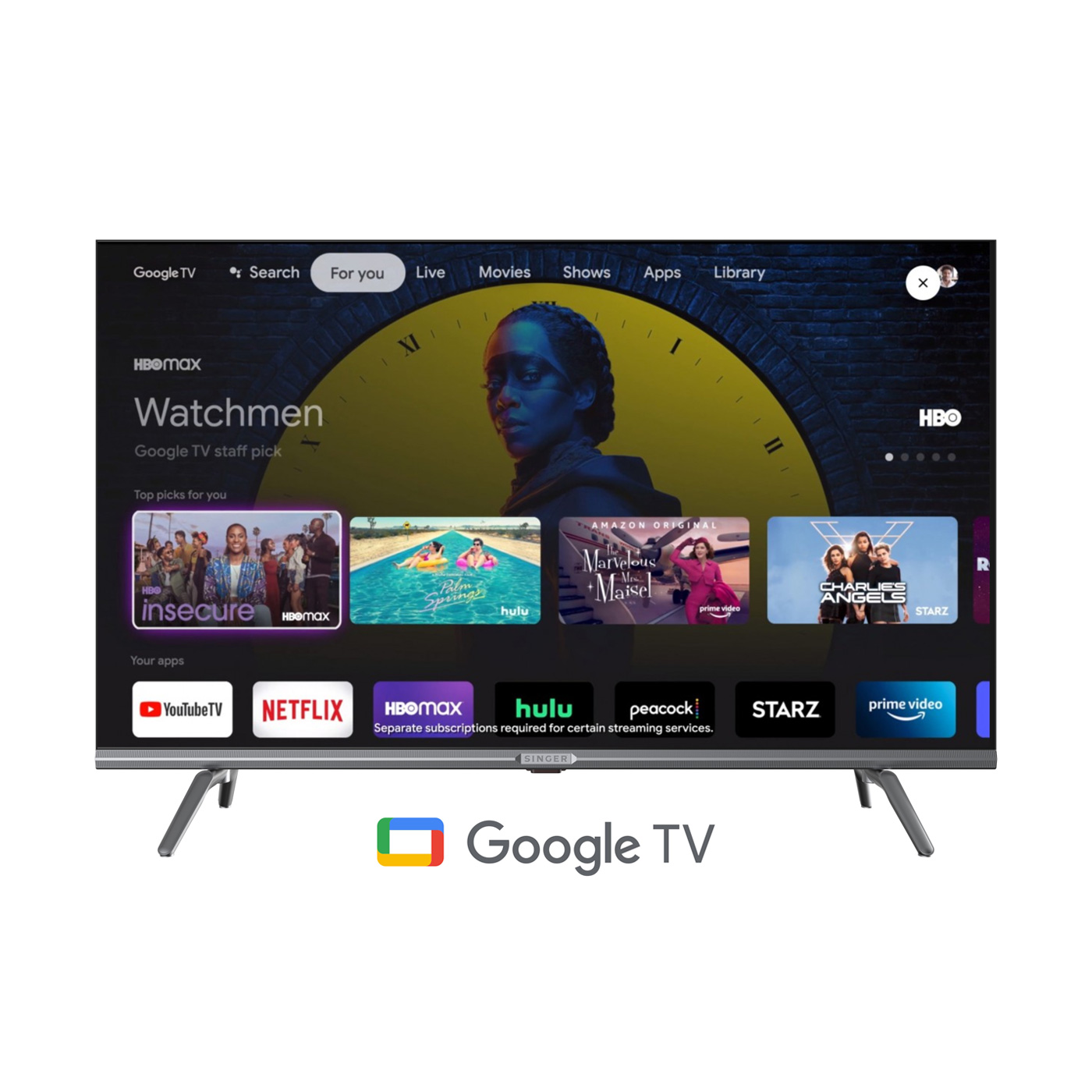 Singer 43" Full HD HDR Google TV