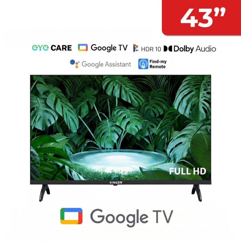 Singer 43" Full HD HDR Google TV