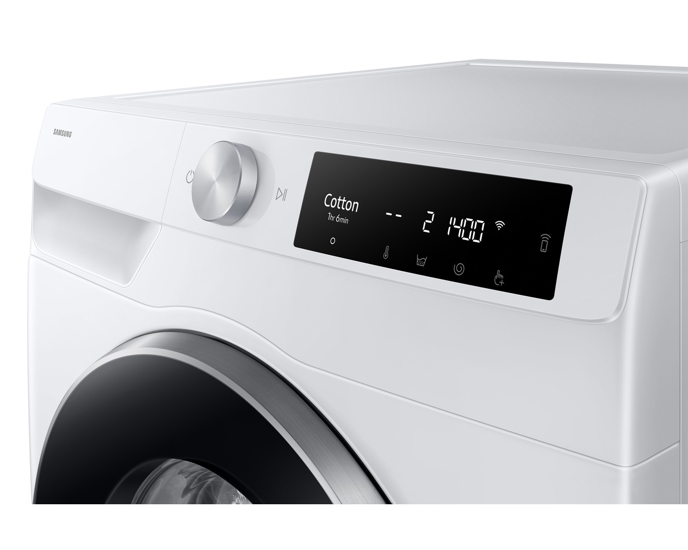 Samsung Front Load AI Washing Machine 9kg - White