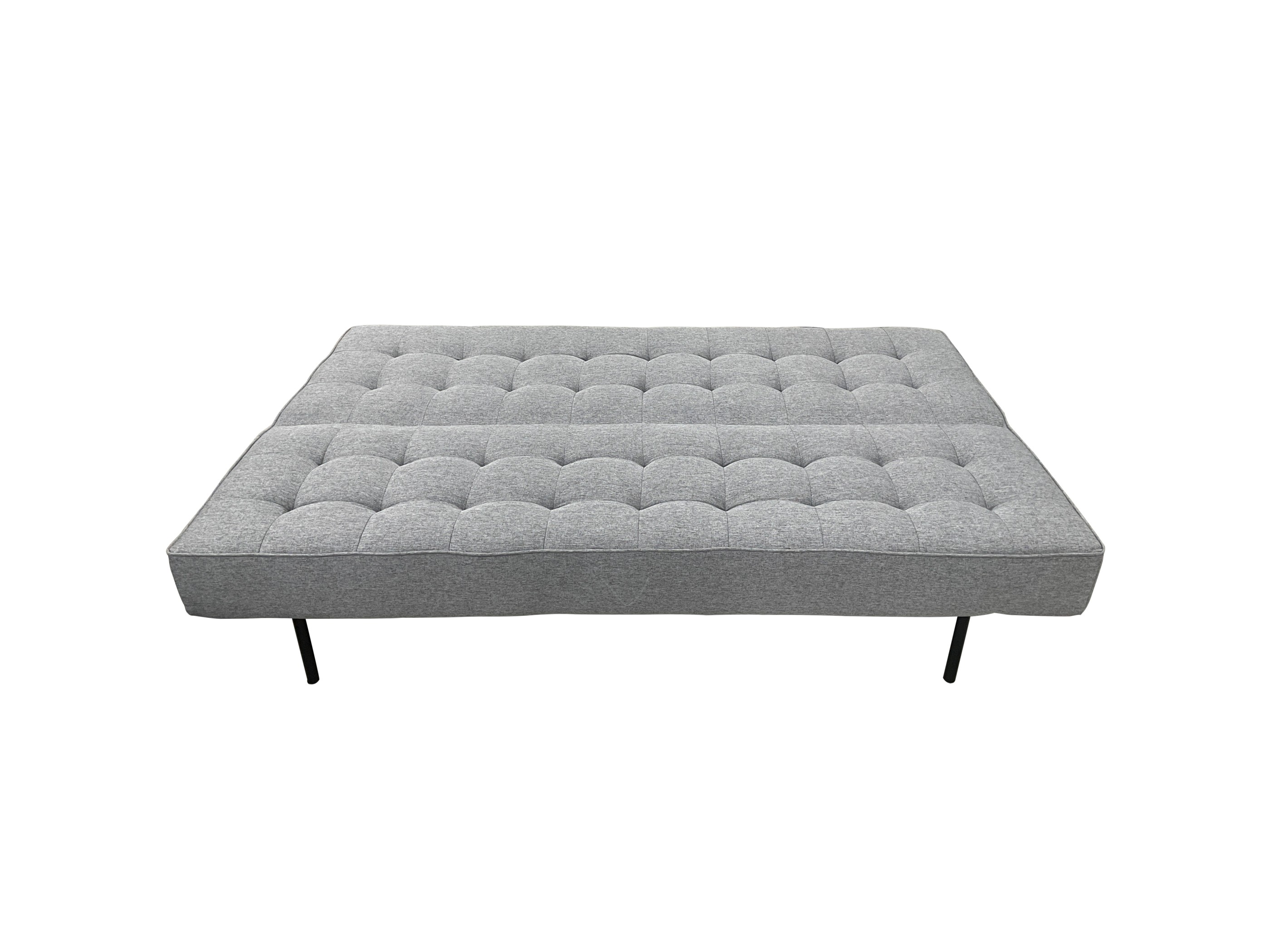 Foldable Sofa Bed 6ft - Light Grey