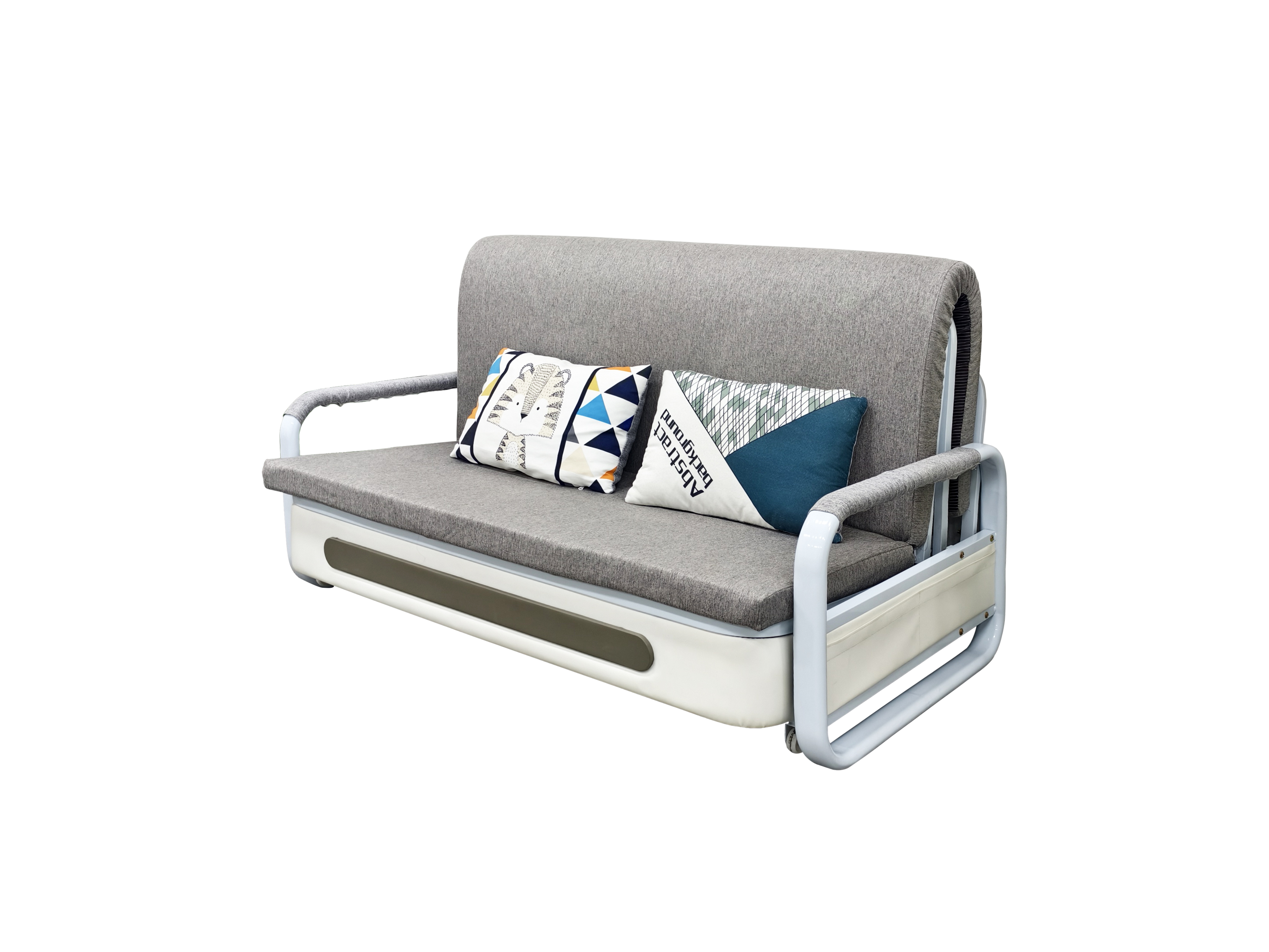 Sofa Bed With Storage 5ft - Grey