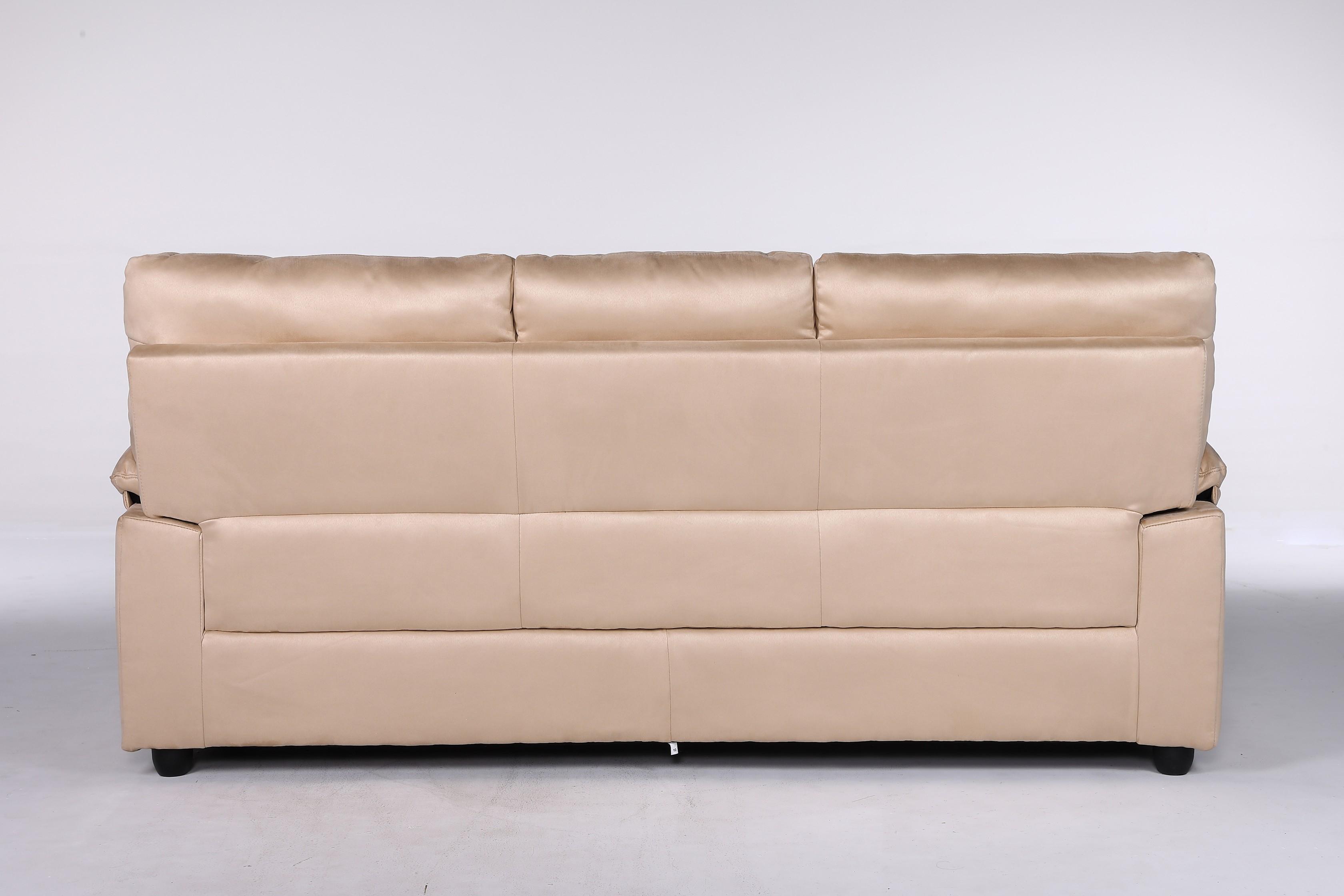 3 Seater ROYAL Sofa - Full Fabric Microfiber Beige (9612)