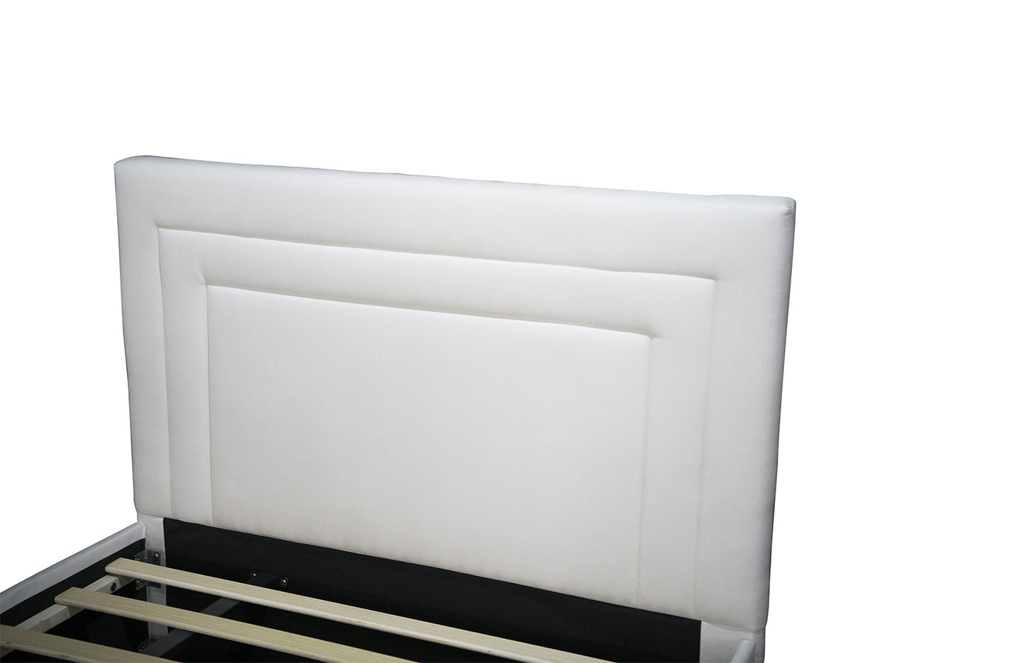 Single size Trundle Bed - PU White (5129)