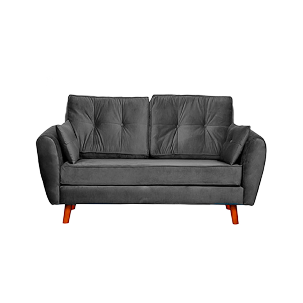 2 Seater Danish Sofa - Grey