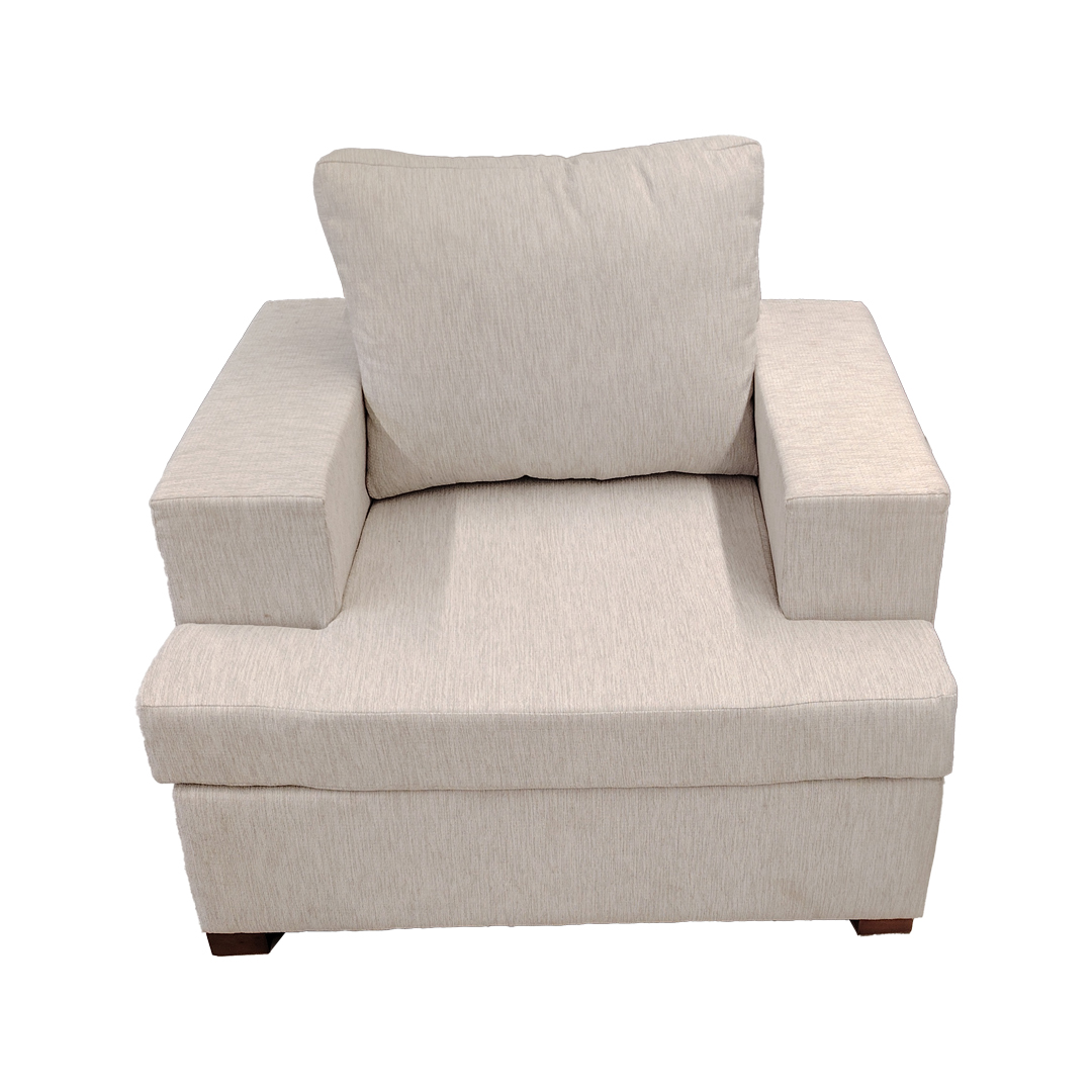 1 SEATER Glacier Sofa RUSTIC BEIGE