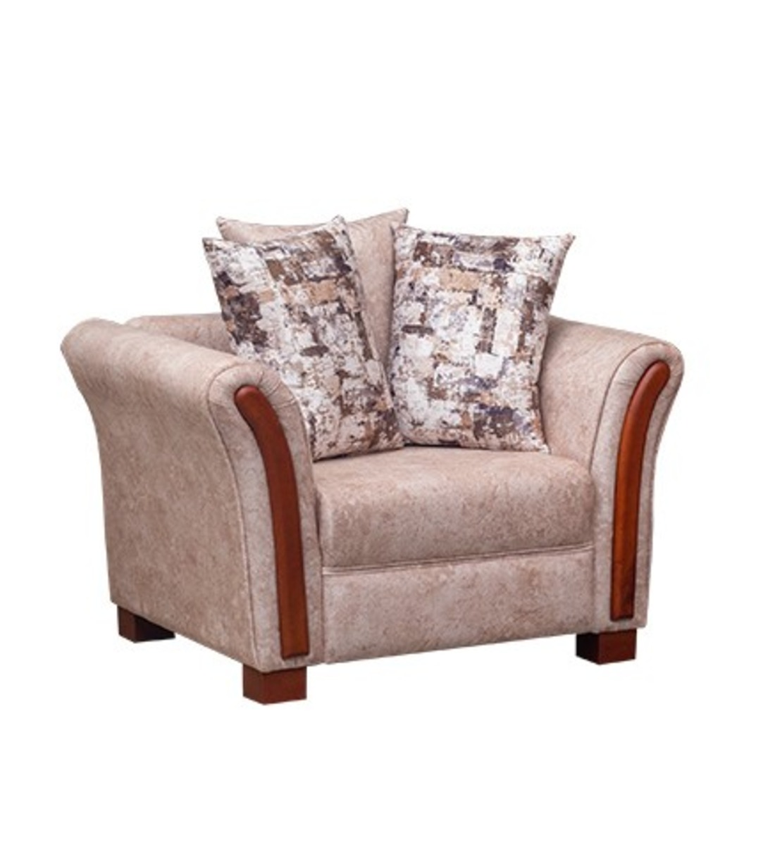 1 SEATER Laura Sofa (Beige)