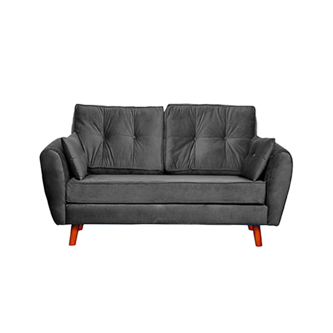 2 Seater Danish Sofa - Grey