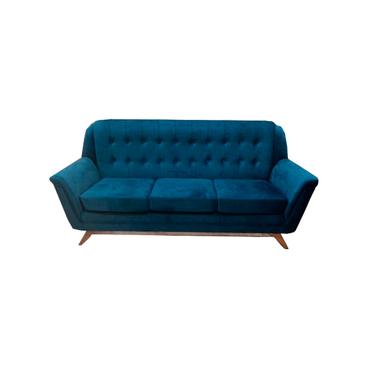 3 Seater Rush Sofa (Blue)