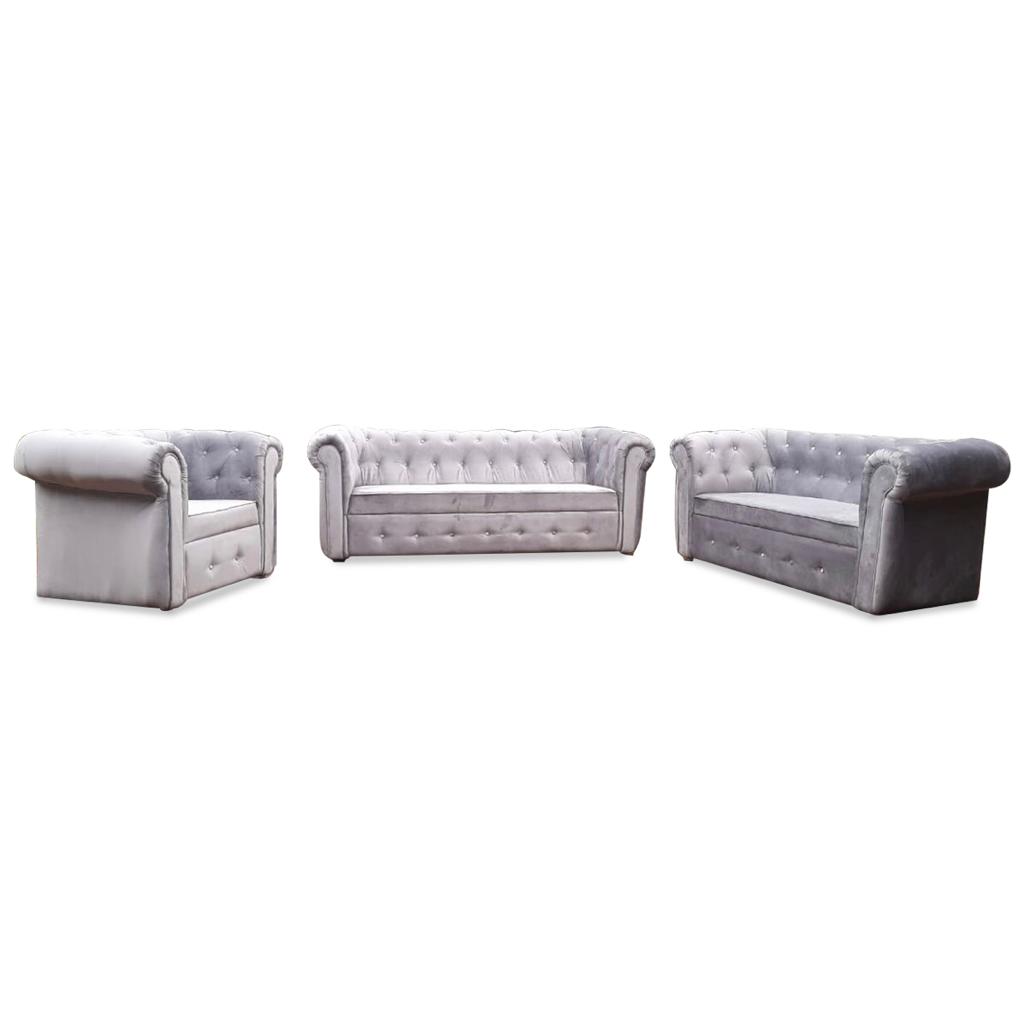 1 Seater York Sofa (Gray)