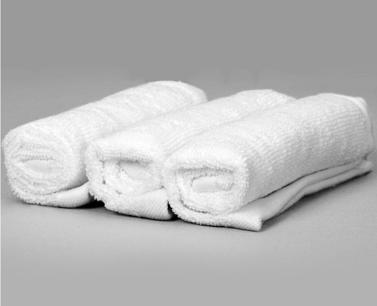 Tantu Hand Towel ( White )  12 X 12 Inch