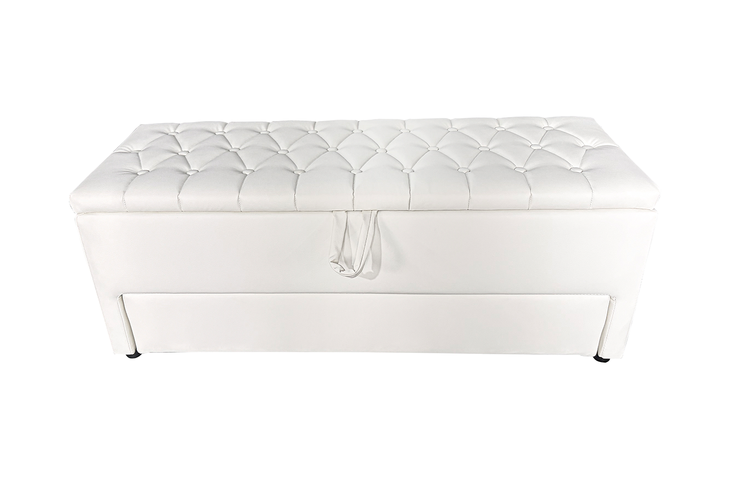 Bench with Storage - PU White (WSS995 )