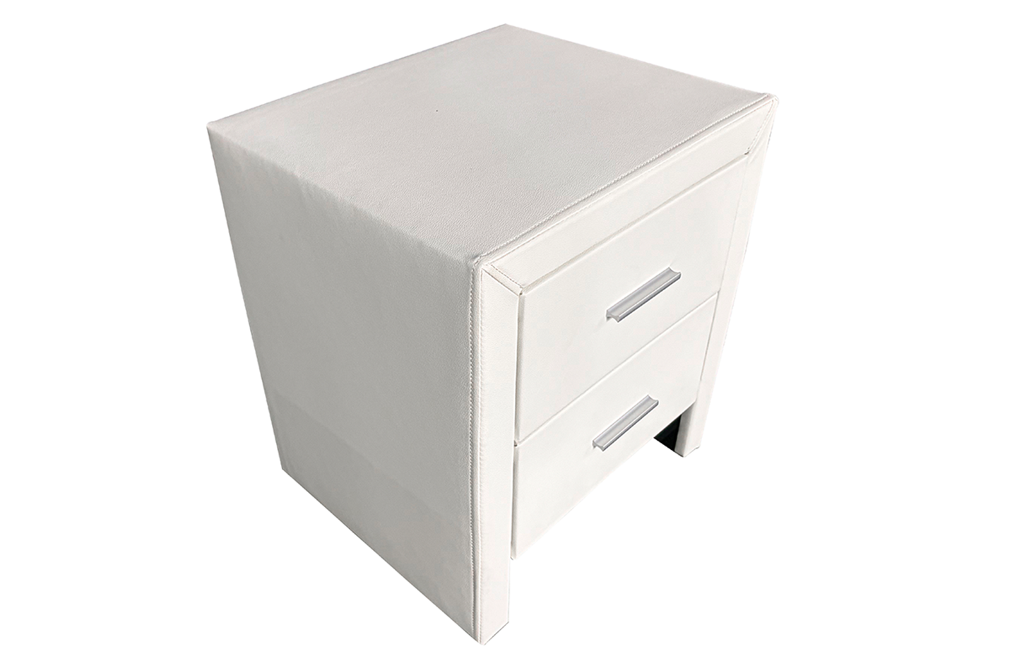 Night Stand \ Bed Side Table - PU White (WSS909)