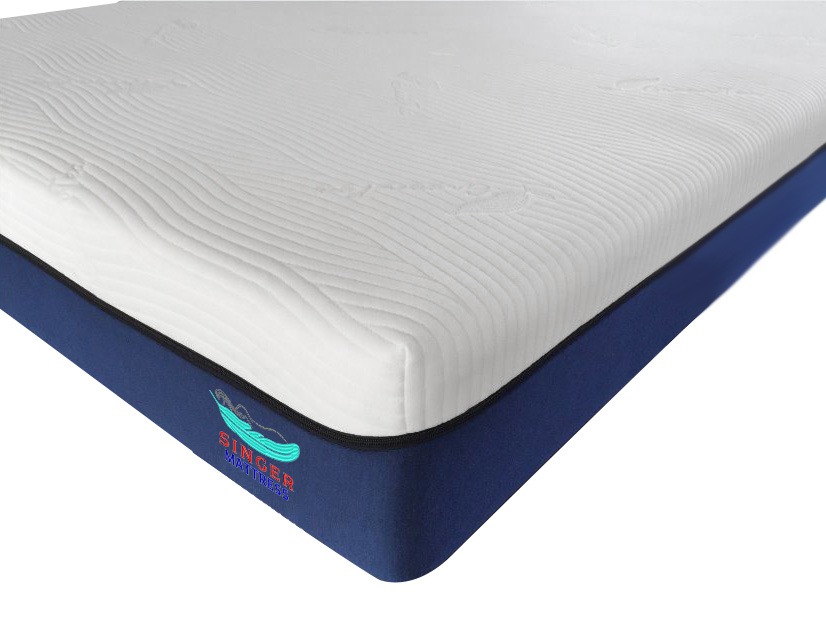 SINGLE - 3ft x 6.3ft x 10'' - Memory Foam Mattress ( Rollable )