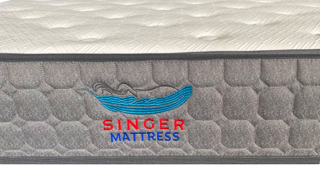 QUEEN - 5ft x 6.3ft x 10'' - Pocket Spring Mattress ( Rollable )