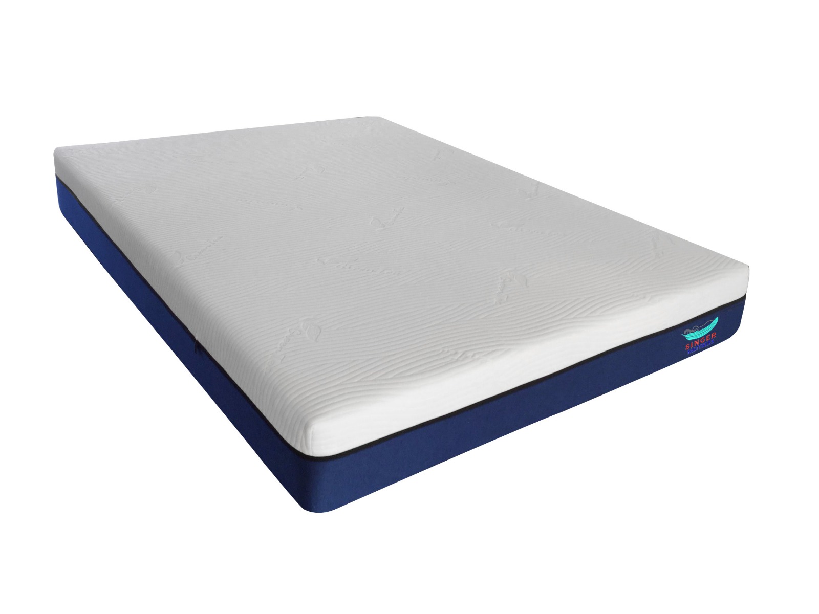 KING - 6ft x 6.3ft x 10'' - Memory Foam Mattress ( Rollable )