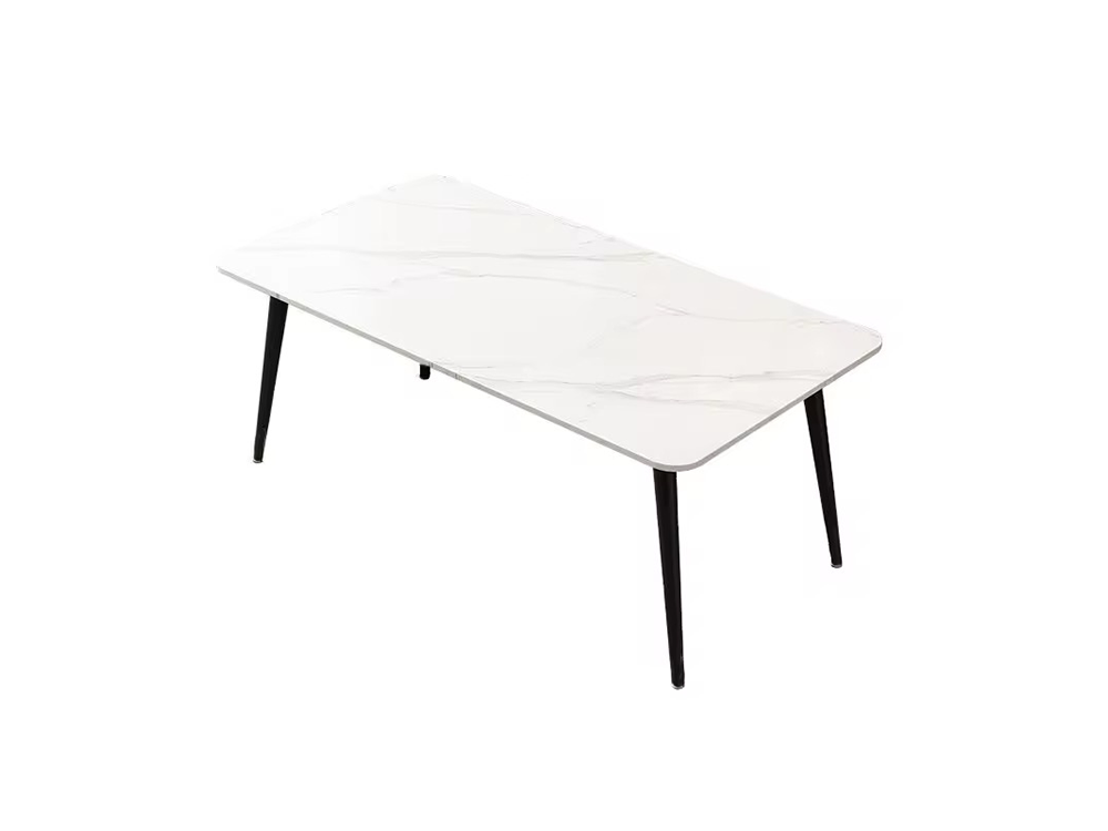 Coffee Table ( FCT-1 ) - White (Black Legs)