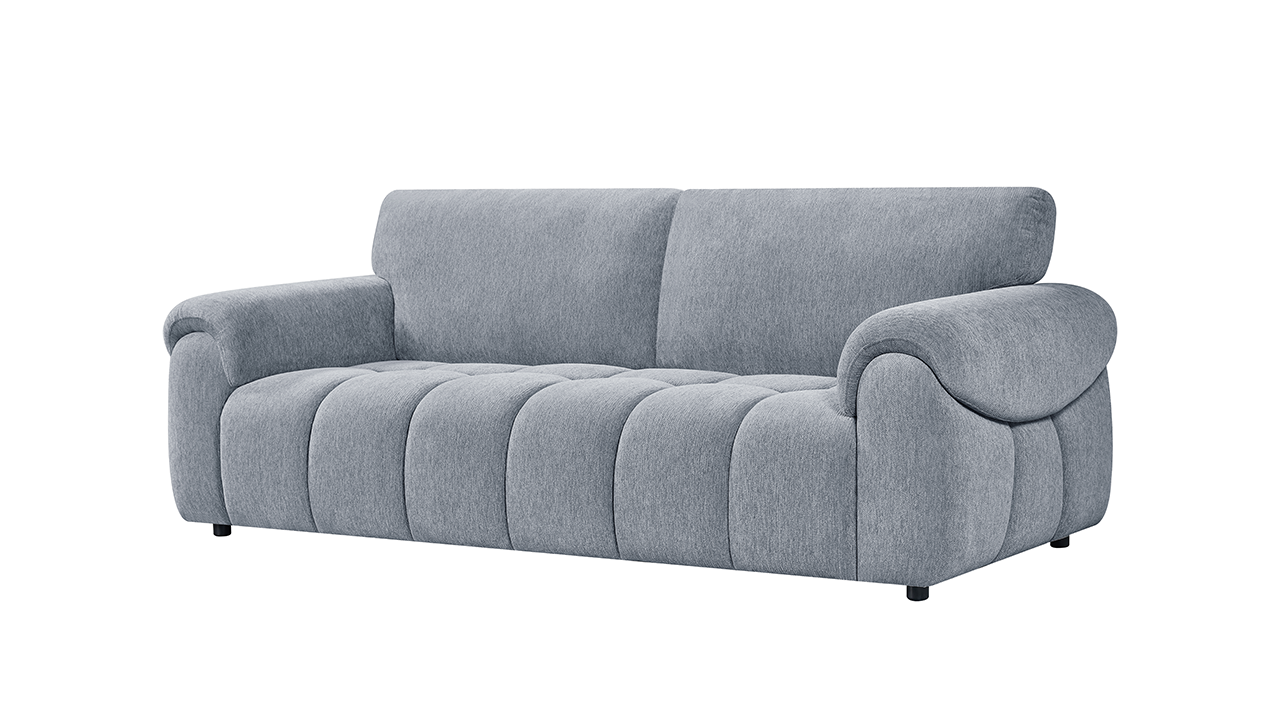 3 Seater Cloud Sofa MK-6271 - Light Grey