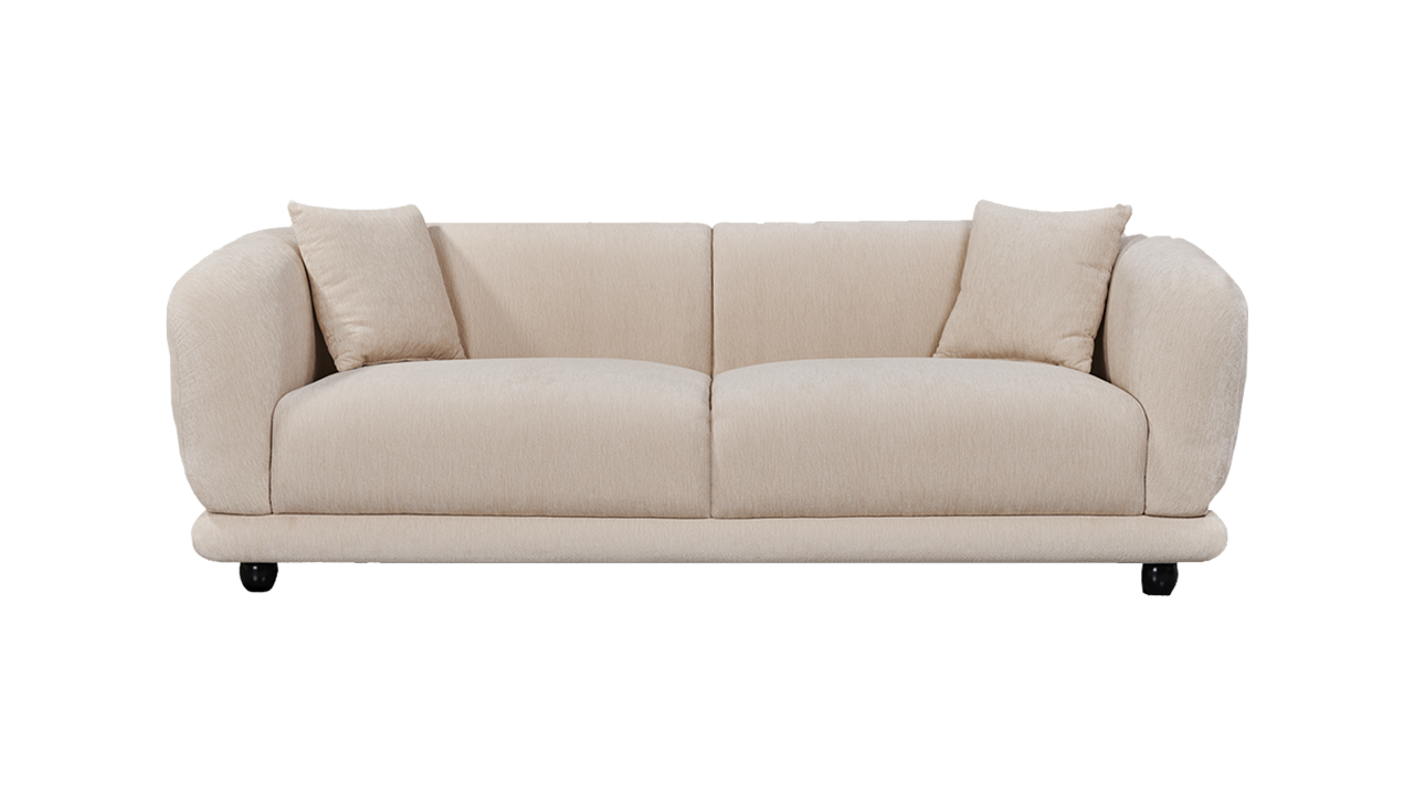 3 Seater Regent Sofa MK-6257 - Beige