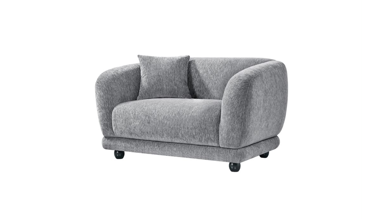 1 Seater Regent Sofa MK-6257 - Grey