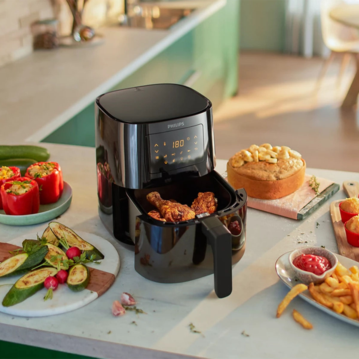 PHILIPS Air Fryer - 4.1 L (HD9252/91)