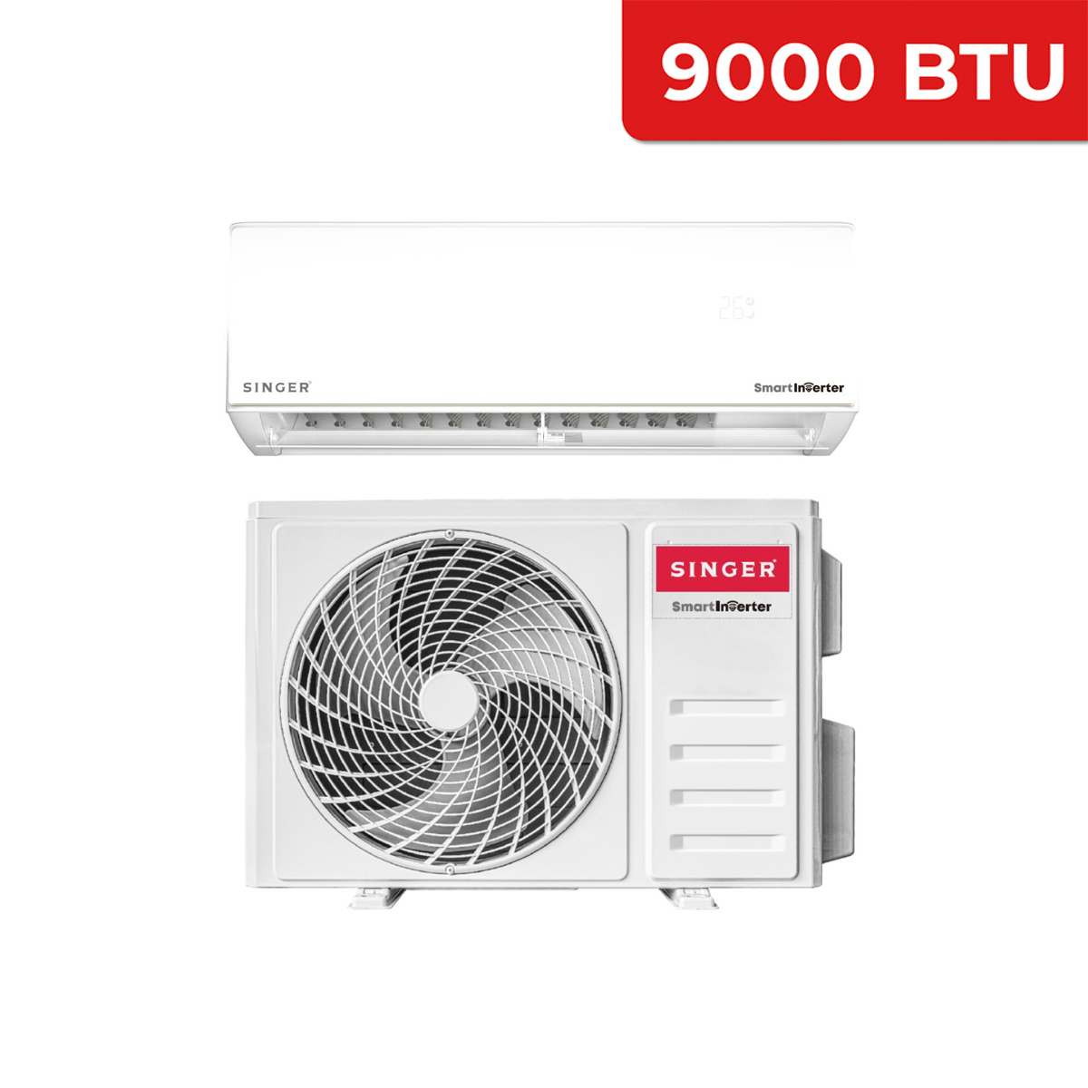 Singer Green Inverter- Smart WIFI Air Conditioner, 9000 BTU