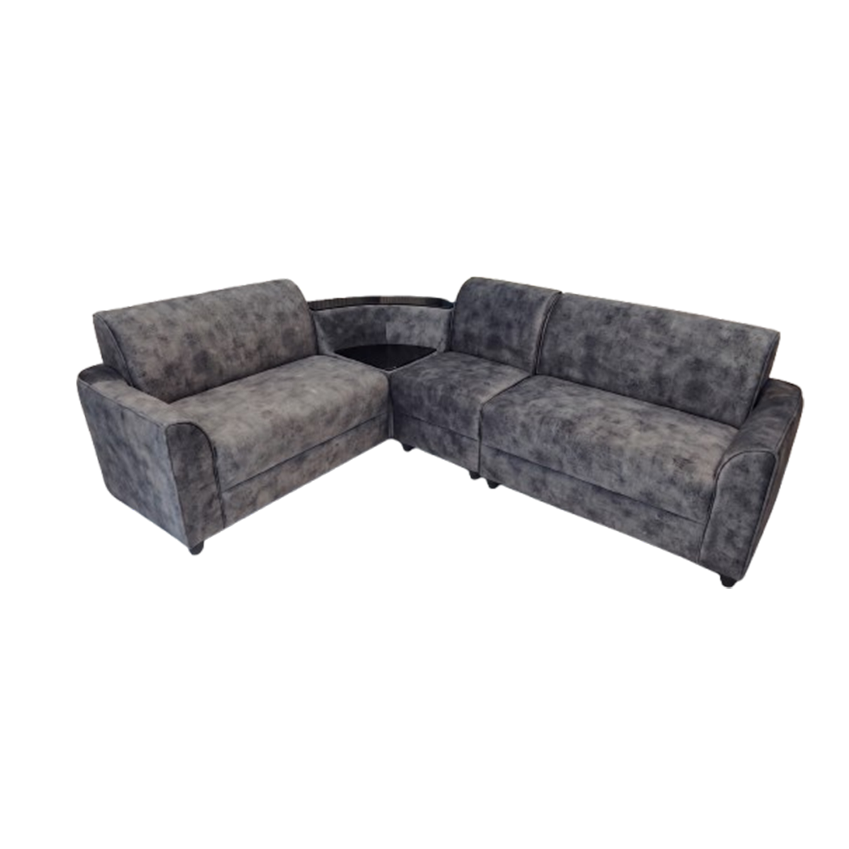 Corner Sofa - Full fabric 2 + 2 + 1 + 1 GREY (ZR26)