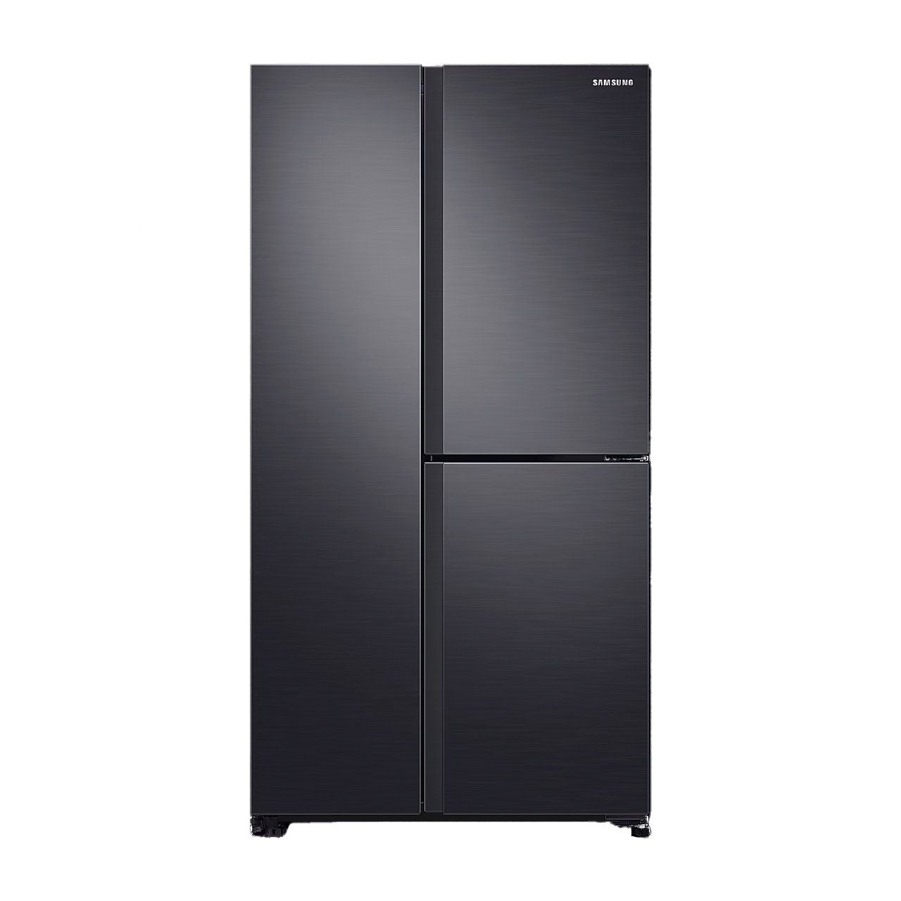 Samsung Side-By-Side Inverter Refrigerator 670L - Gentle Black Matt