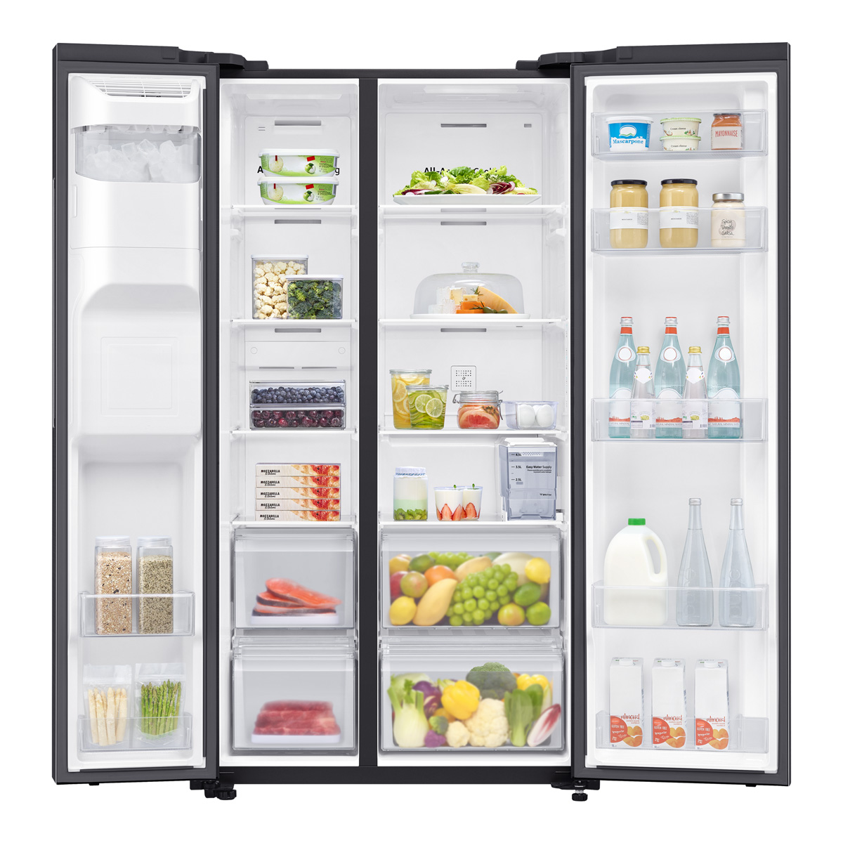 Samsung Side-By-Side Inverter Refrigerator 617L