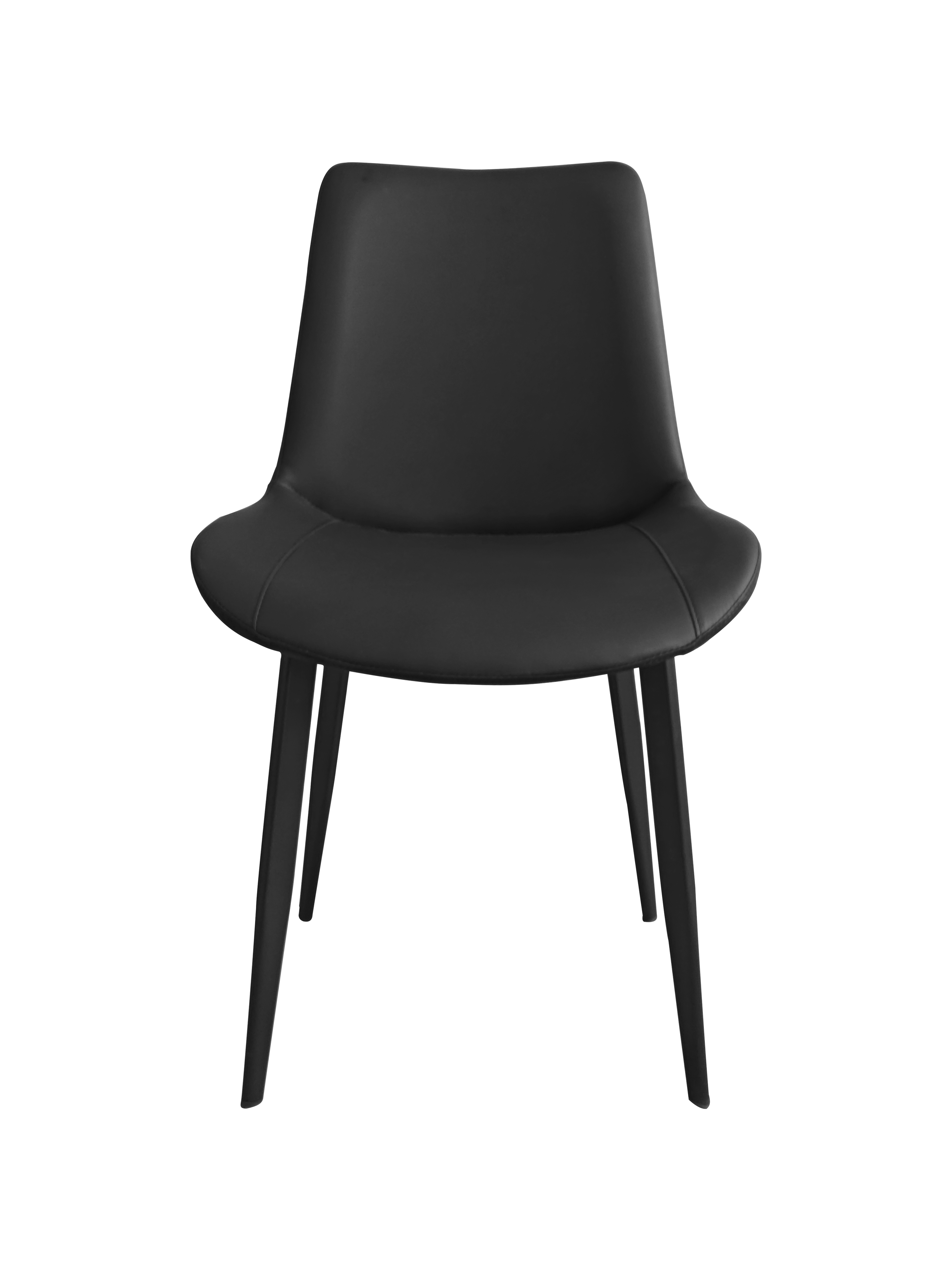 Dining Chair 918 - Black ( Black Legs )
