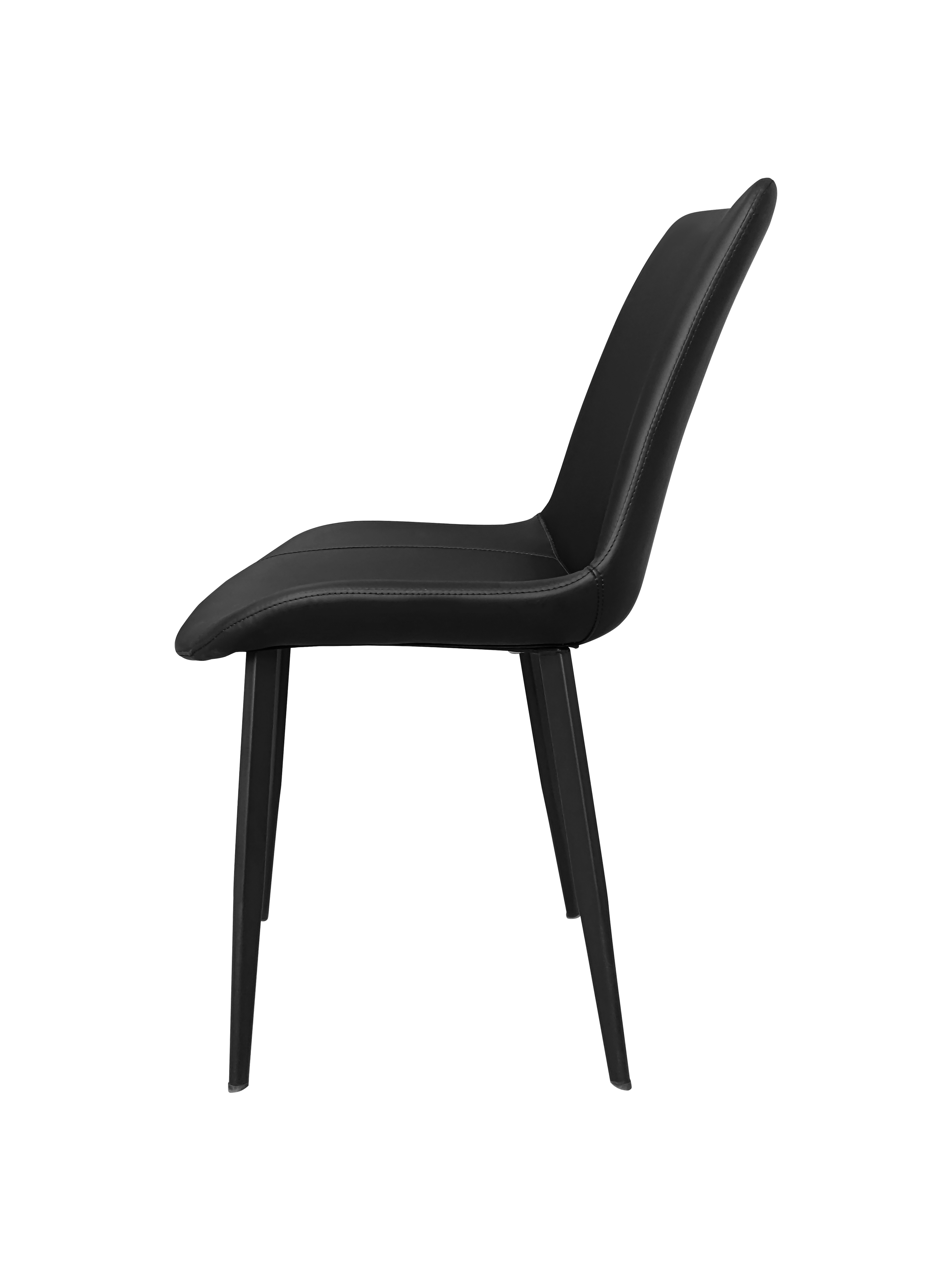 Dining Chair 918 - Black ( Black Legs )