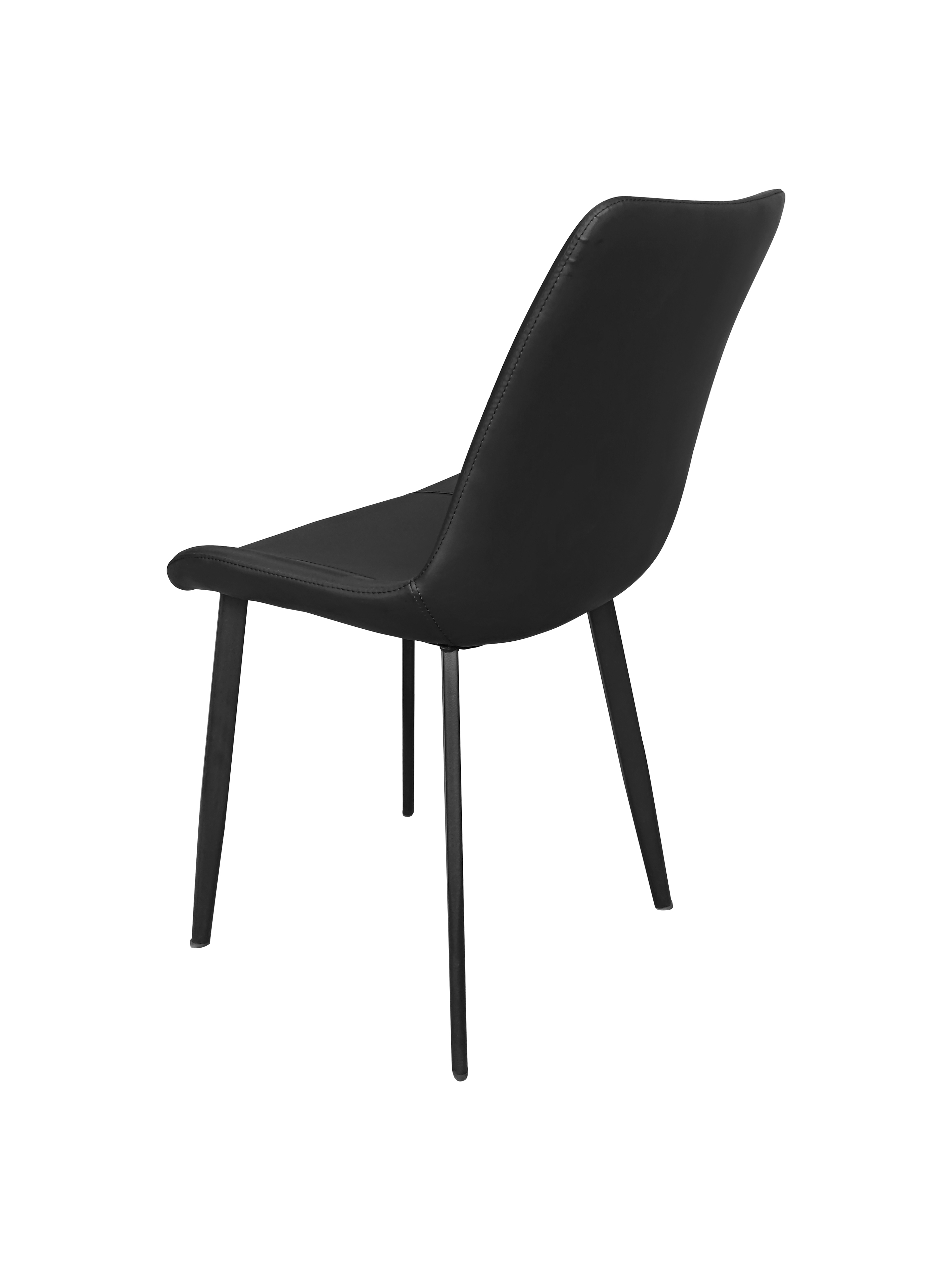 Dining Chair 918 - Black ( Black Legs )