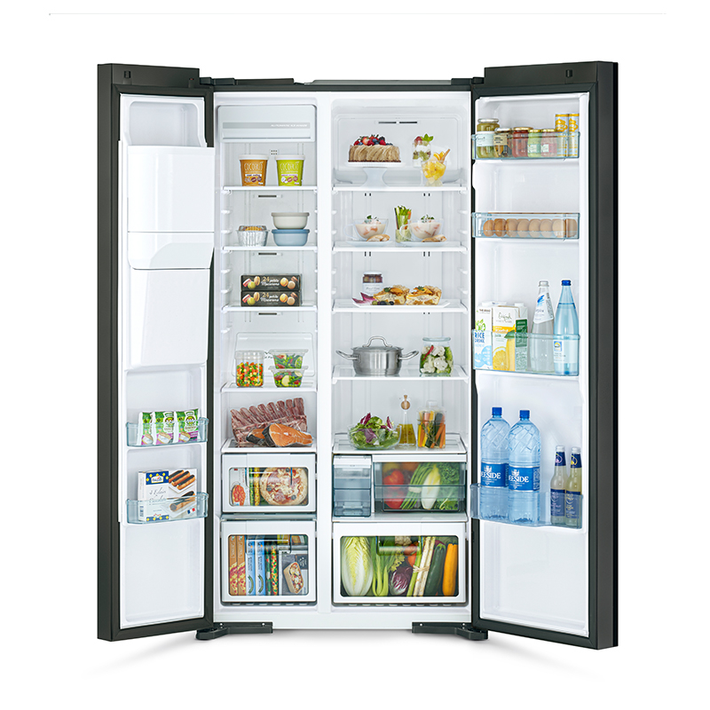 Hitachi Side by Side refrigerator 2 Door Deluxe 641 Litres